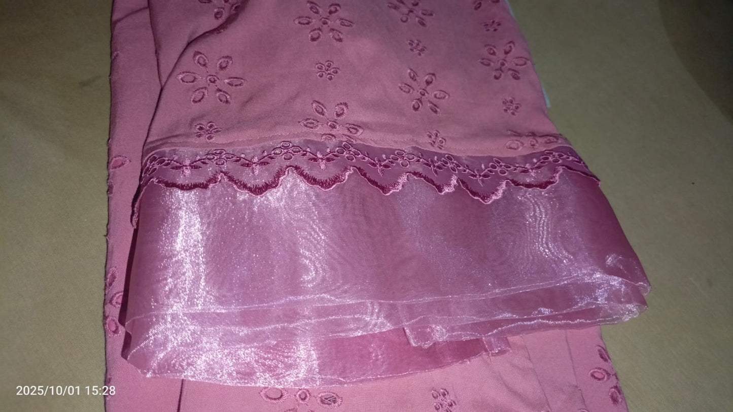 Blossom Beauty – Soft Linen Embroidered Shirt