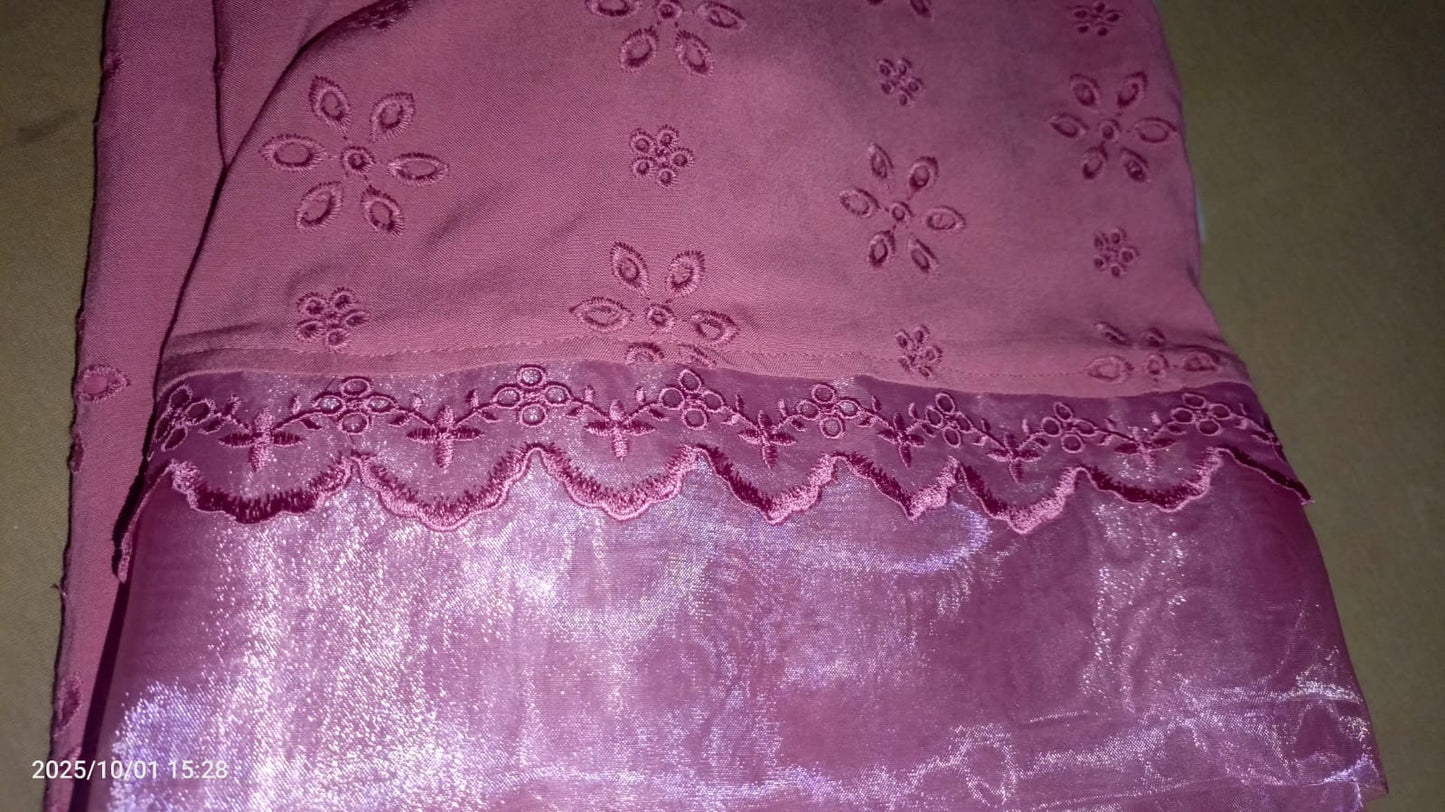 Blossom Beauty – Soft Linen Embroidered Shirt