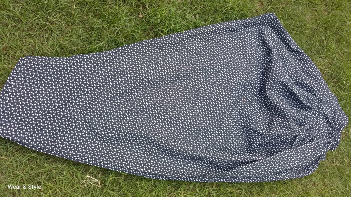 Black and White Printed Shalwar