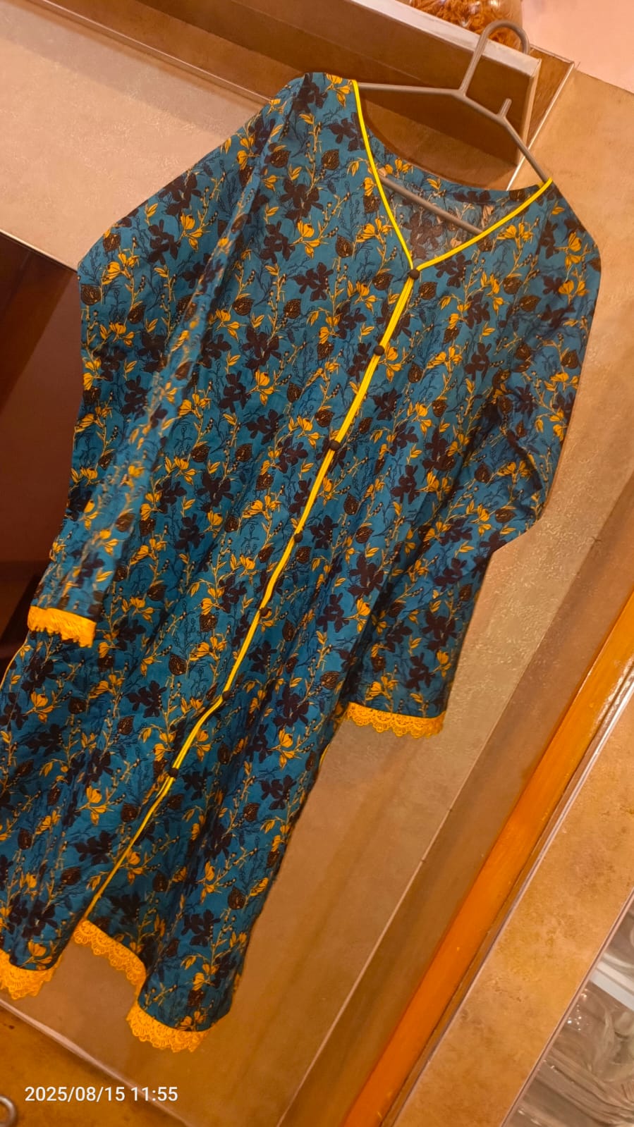 Botanic Bloom – Front Open Floral Kurta and Trouser