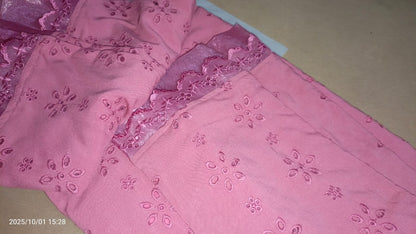 Blossom Beauty – Soft Linen Embroidered Shirt