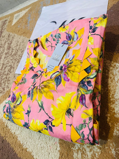 Chic Harmony – Floral 2-Piece Set