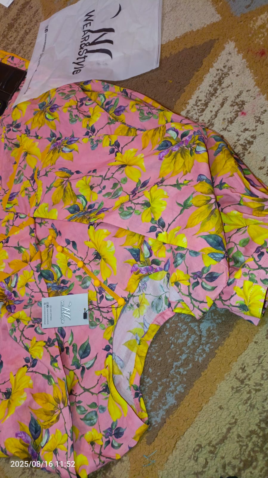 Chic Harmony – Floral 2-Piece Set