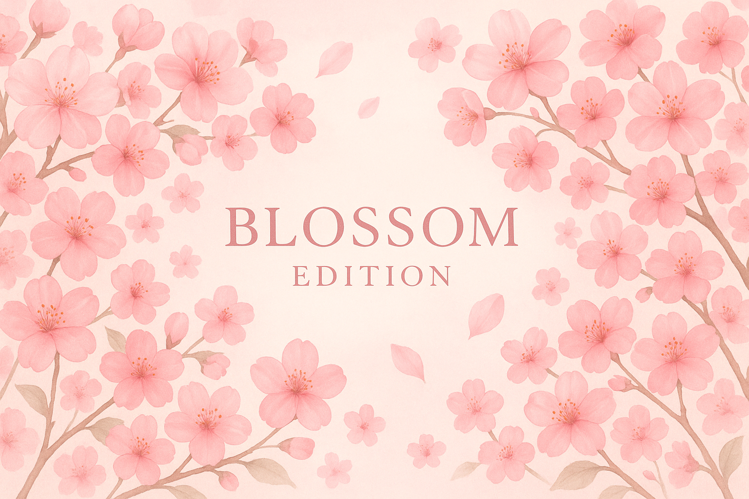 blossom edition pink