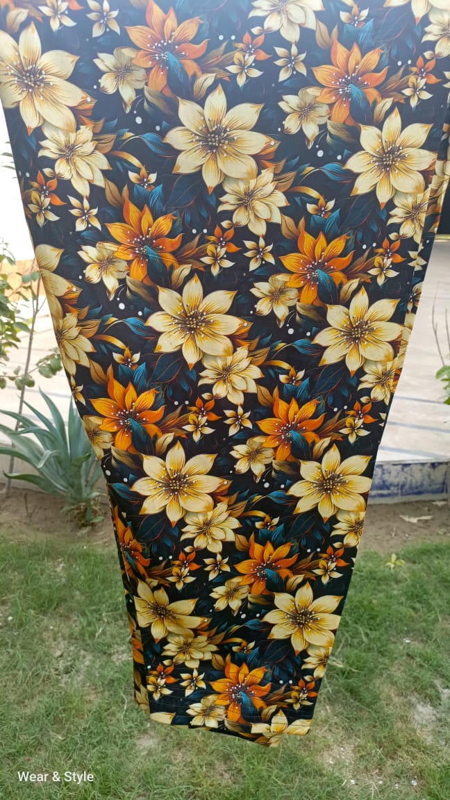 Floral Printed Shalwar