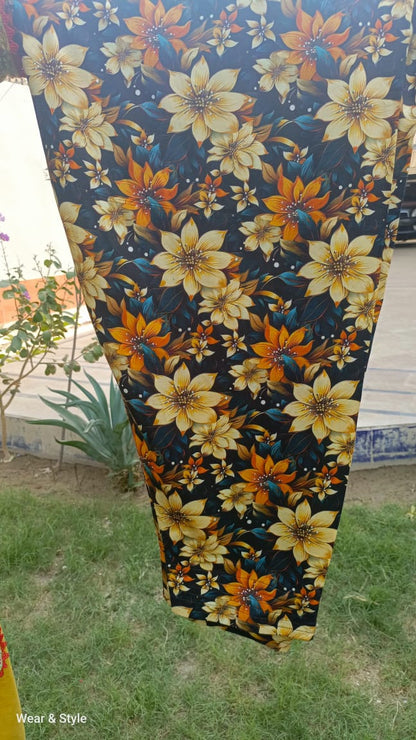 Floral Printed Shalwar