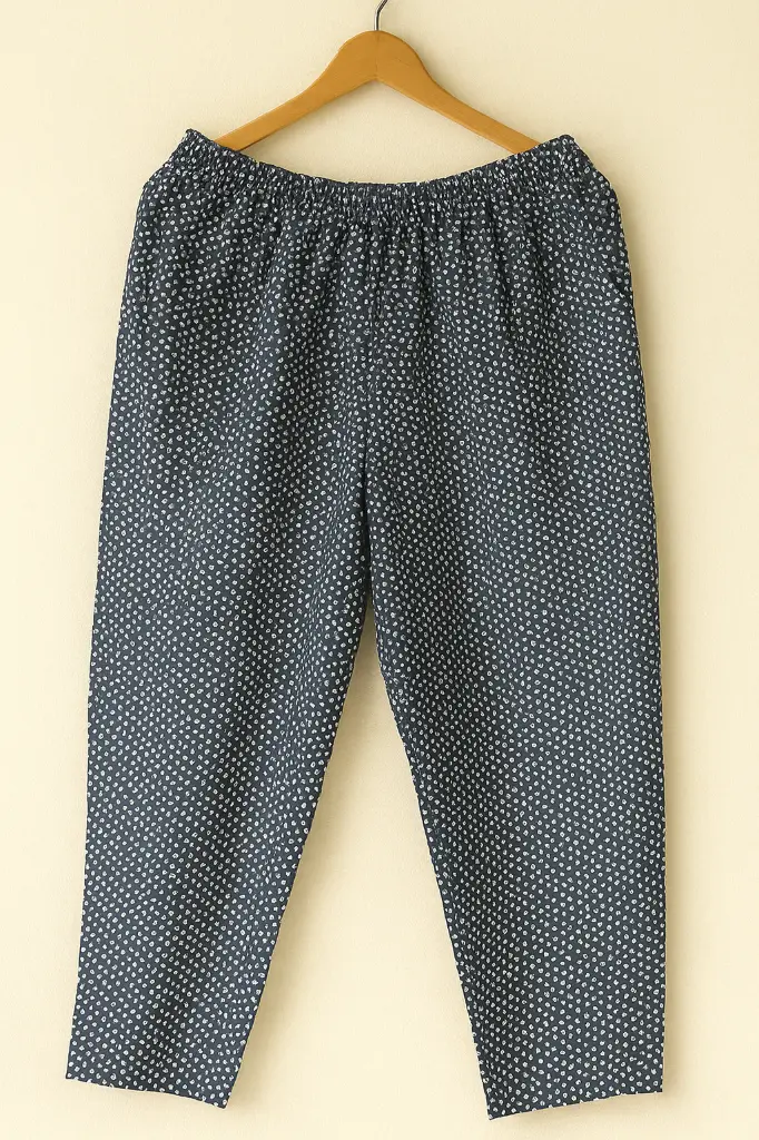 Black and White Printed Shalwar